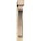 Ekena Millwork Legacy Block Rough Sawn Bracket w/ Offset Brace, Douglas Fir, 6"W x 32"D x 38"H BKT0604X32X38LEC05RDF - alternate 2